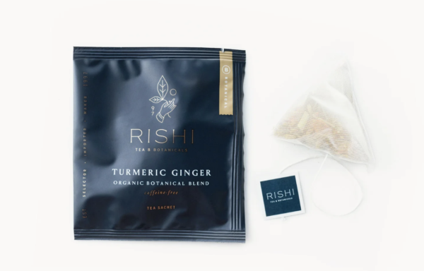 Rishi Super Turmeric Ginger Sachets – 50ct